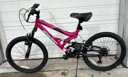 Hyper 20" Swift full-suspension mountain bike in magenta (Pink)