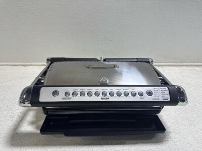 All-Clad Electric Indoor Grill, AutoSense Stainless Steel Panini Grill Press Sandwich Maker, Automatic 1800W Smokeless, Removable Plates, Dishwasher Safe