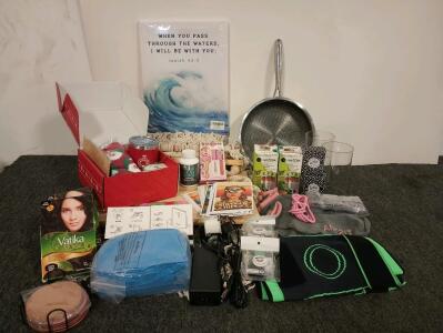 10" Non-Stick Skillet, Macrame 3 Shelf Wall Hanging, (2) Matcha 20 Count Packets, And More!