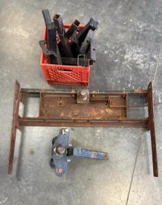 Draw Tite Tow Hitch With With 2 5/16 Ball, 5th Wheel Hitch With 2 5/16 Ball, Adjustable Stands