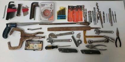 Large Variety Of Allen Wrenchs, Drill Bits (Masonry, Wood And Steel), Files, Adjustable Wrenchs, And More!
