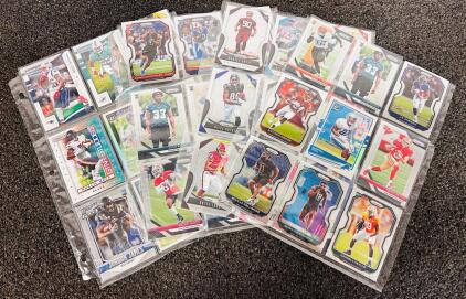 (36) Football Rookie Cards: Josh Adams, Zack Moss, Jerome Baker, Tyler Conklin and Many More