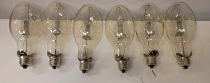 (6) GE R400 Metal-Halide Lamp, a Type of High-Intensity Discharge (HID) Gas Discharge Lamp.
