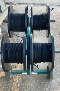 Rolling Cart for Wire