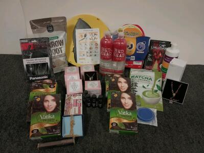 Panasonic Microphone Headset, Organic Arrow Root Powder, Cosmetics, Jewelry And More!