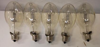 (5) GE R400 Metal-Halide Lamp, a Type of High-Intensity Discharge (HID) Gas Discharge Lamp.