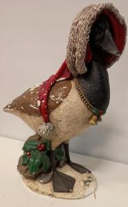 Lori Mitchell Mr. Claus Christmas Goose Figurine. 24" Tall, 20" Wide