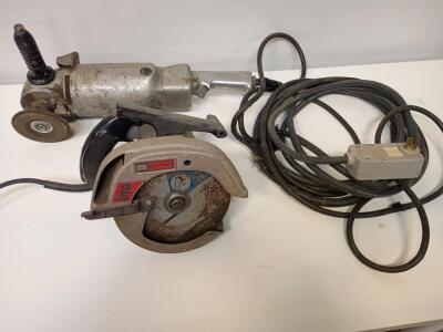 Sioux Tools 5268C 4-1/2" Right Angle Heavy-Duty Wheel Grinder, With 30' Power Cord, Craftsman 7-Inch or 7-1/4-Inch Circular Saw.