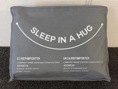 BRAND NEW PRODUCTS!! (1) Sherpa Weighted Blanket In Navy Blue!!