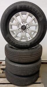 (4) Goodyear Wrangler Territory HT 245/70 R17 Toyota 6Lug Rims & Tires