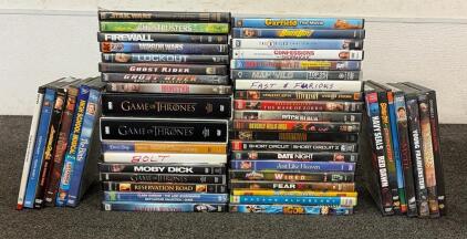 30+ DVDS!! Including Lord Of The Rings The Two Towers, Ghostbusters, Annabelle 2 Film Collection, And So Much More!!