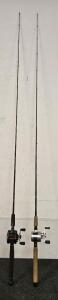 (2) Baitcasting Fishing Rod and Reel