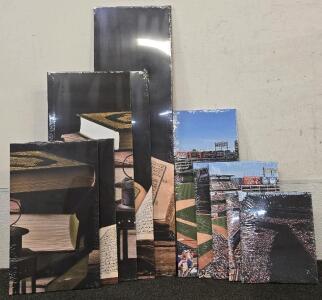 (2) 5-Piece Canvas Wall Art Decor