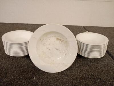 41 Piece Corning Bowl Set and (1) China World Porcelain Serving Bowl