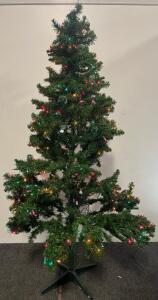 6.5FT Pre-Lit Christmas Tree