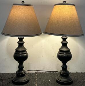 (2) Table Lamps
