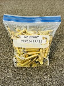 (200) Count .223/ 5.56 Brass