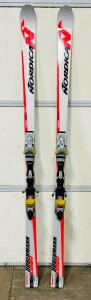 Nordica Dobermann GSR Alpine Skis with Tyrolia Free Flex Bindings, 186 cm