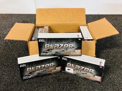 (400) Rnds Of Blazer 9mm 115/ 124 Gr.
