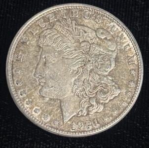 1921-D Morgan Silver Dollar Coin