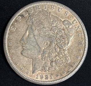 1921-S Morgan Silver Dollar Coin