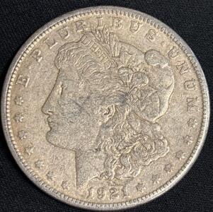 1921-S Morgan Silver Dollar Coin