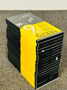 (18) New'C Premium Glass Screen Protector Sets (9H Tempered Glass) For Various Phones