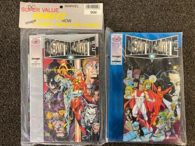 Vintage-In Sealed Plastic (2) Marvel Death Mate Comics
