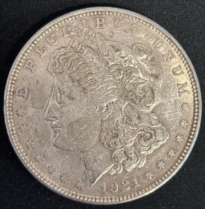 1921-D Morgan Silver Dollar Coin