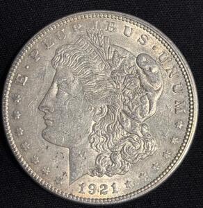 1921-S Morgan Silver Dollar Coin