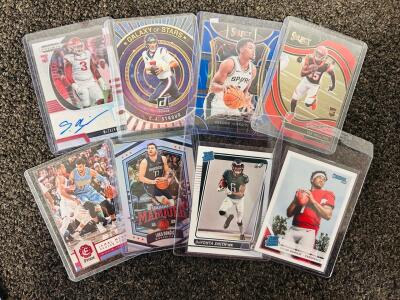 (8) Collectible Basketball/ Football Cards