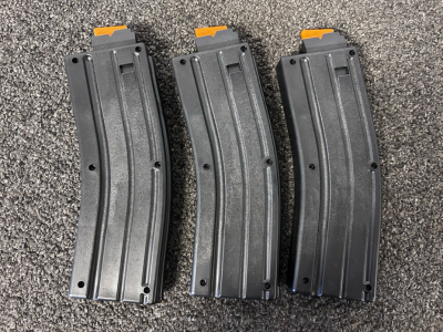 (3) CMMG .22LR AR Conversion Magazines
