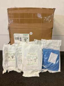 Box Of Sterile Disposable Surgical Gowns