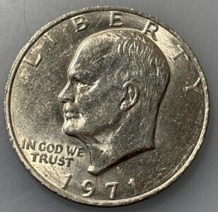 1971 Eisenhower One Dollar Coin
