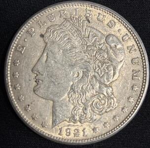 1921-S Morgan Silver Dollar Coin