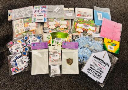 St. Patrick's Party Decorations, Magnets, Crafting Supplies, Nailart Stickers, Flower Iron On Pieces, and More