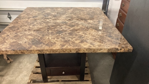 Granite Top Breakfast Table