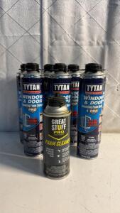 (7) Tytan Professional Window & Door Pro Insulating Foam Sealant 24 oz