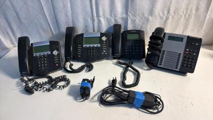 Polycom SoundPoint IP450, IP650, VVX 301, Mitel 8528 VoIP Phones, Multiple Models