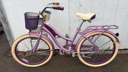 24" Huffy Crusier Bike (Purple)