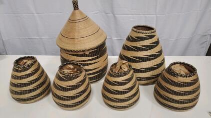Assorted Woven Baskets