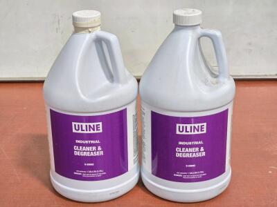 (2) Uline S-20692 1-Gal Industrial Cleaner & Degreaser Concentrate