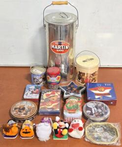 Assorted Bear Tin Decor & More!