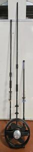 Coleman CPX-6 Lighted Tent Fan & (3) Assorted Blow-Dart Guns