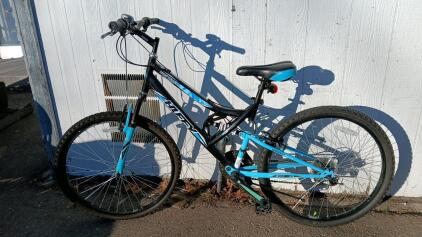 26" Huffy Trail Runner Bike (Turquoise And Black)