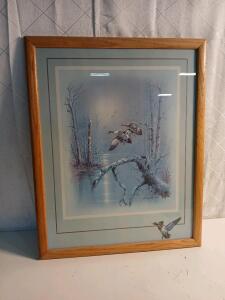 "Ducks D" By Andres Orpinas Print -24"x30"