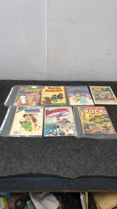 (7) Vintage Comic Books