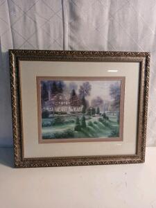 Framed Print By B. Brown (Betsy Brown) -26"x22"