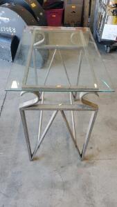 Glass Table 36"x24"x36"