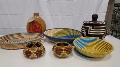 Assorted Woven Baskets